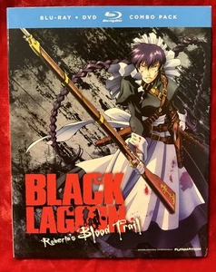BLACK LAGOON ROBERTA'S BLOOD TRAIL ANIME SERIES BLU-RAY DVD SLIPCASE SEALED NEW! - Picture 1 of 4