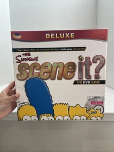 The Simpsons Scene It? The DVD Game DELUXE Edition Board Game New Open Box - Picture 1 of 6