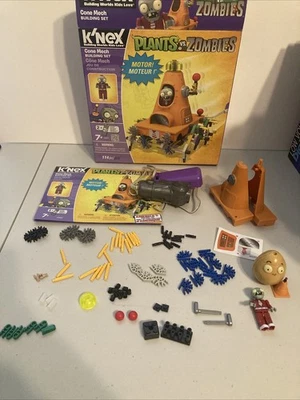 K’nex Plants Vs Zombies Cono Mech Juego de Construcción y Tuerca de Pared - Faltan Piezas Foto 1 de 4