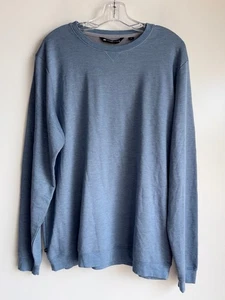 NEW Travis Mathew Fink 2.0 Golf Sweater Men's XL Blue - Picture 1 of 12