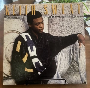 Keith Sweat Make It Last Forever Lp Elektra Funk Soul R&B New Jack Swing 1987 - Picture 1 of 8