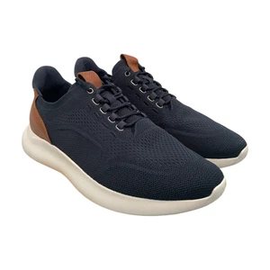 Mens Johnston & Murphy Amherst 2.0 Plain Toe  - Navy Knit, Size 13M [25-0749] - Picture 1 of 8