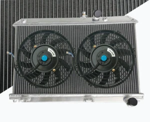 For Mazda RX-8 RX8 SE17 1.3L Aluminum Radiator + Fans Manual MT 2003-2012 2004 - Picture 1 of 6