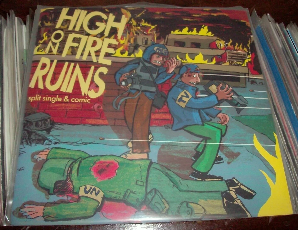 High On Fire / Ruins 7" Relapse mastodon neurosis sleep melvins earth sun o))) Foto 1 de 1