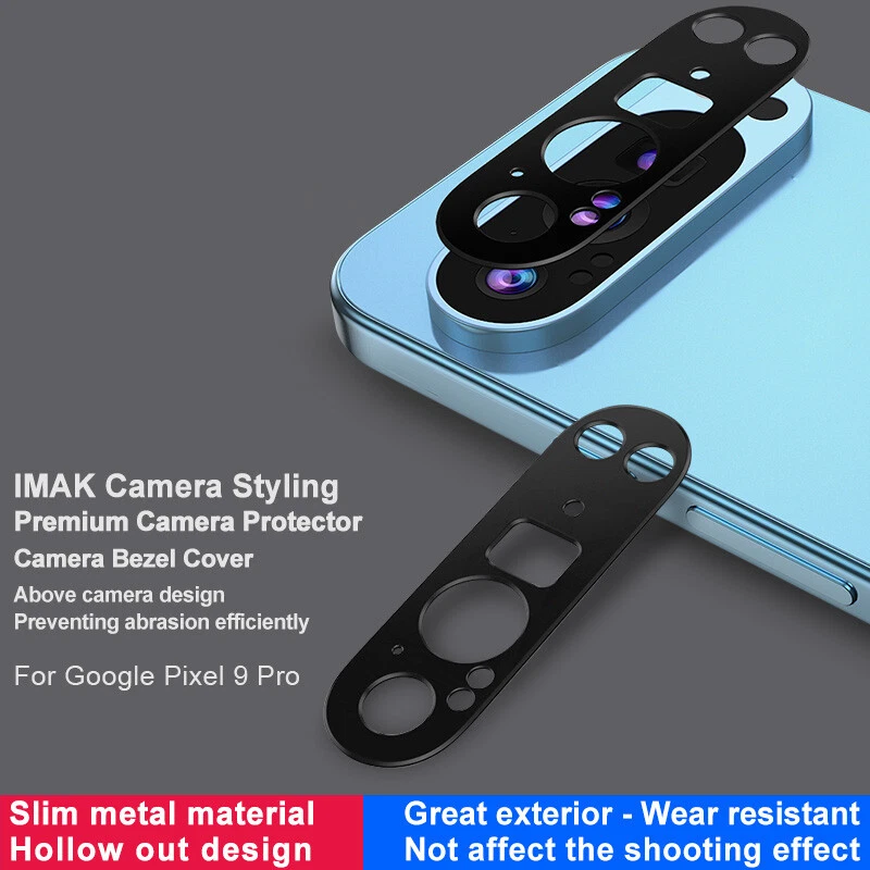 For Google Pixel 9 Pro, imak Metal Material Hollow Out Camera Protect Cover - Image 1 of 4