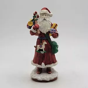 Russ Berrie And Co Handpainted Santa Claus Figurine 4” Ceramic - Picture 1 of 6