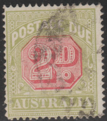 Australia 1931-36 SC# J59 - Sello de franqueo debido - Lote usado # 252 Foto 1 de 2