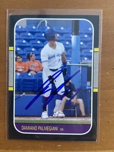 Damiano Palmegiani SIGNED Custom Card Blue Jays - Picture 1 of 1