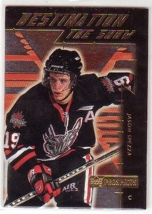 1999-00 UD Prospects 4 Cards LOT JASON SPEZZA Destination the Show CHL Class XRC