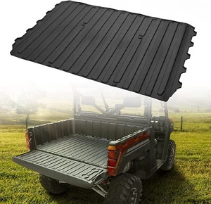 KEMIMOTO Rear Liner Mat Cargo Bed Mat for Polaris Ranger Crew XP 1000 2018-2025 - Foto 1 di 9