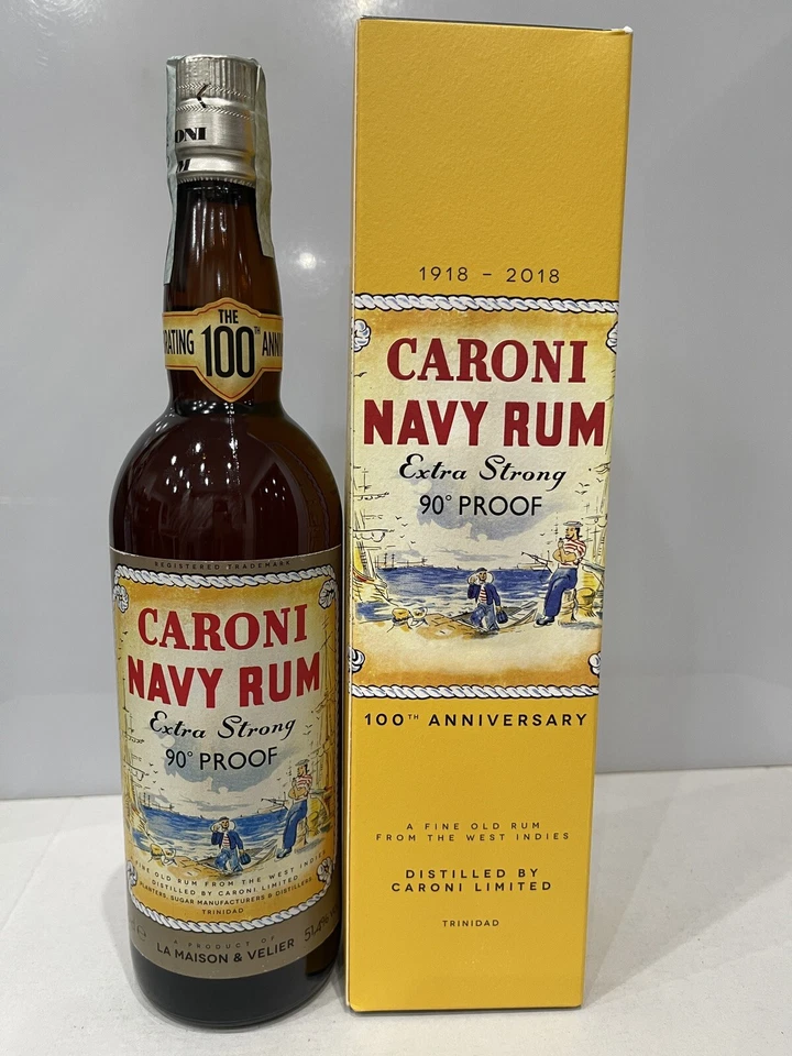 Caroni Navy Rum Trinidad Celebrating the 100° Anniversary (2018) 70cl 51 4 Vol