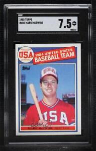 1985 Topps Mark McGwire #401 SGC 7.5 Rookie RC