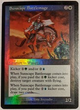 MTG 1x FOIL Sunscape Battlemage 16/143 LP Uncommon Planeshift