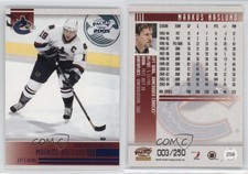2004-05 Pacific Blue Ice /250 Markus Naslund #258