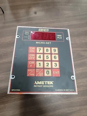 Ametek 1995A6MXX  Gemco Programmable Limit Switch Micro-Set 1995-A-6M-X-X - Image 1 of 4
