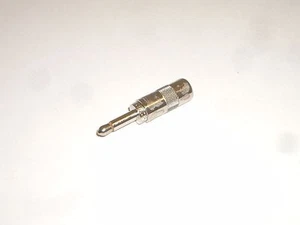 SWITCHCRAFT 370A RCA JACK to 3.5mm MONO 2 CONDUCTOR AUDIO PLUG ADAPTER - Picture 1 of 2