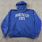 Grand Valley State Lakers Sweater Men XL Blue Pullover Hoodie College Streetwear