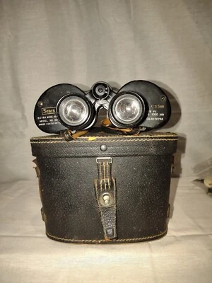 sears 7x35 binoculars Model 6243 Extra Wide Angle With Case - Image 1 of 4