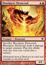 BLOODPYRE ELEMENTAL X4 4 4X Shards of Alara MTG Magic Cards DJMagic