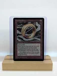 The One Ring Retro Foil Custom sticker on bulk MTG Commander - Picture 1 of 2