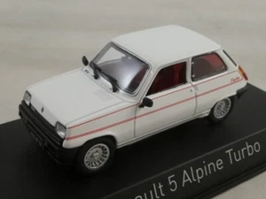 Norev Renault 5 Alpine Turbo white 1983 1/43 510535 - Foto 1 di 3
