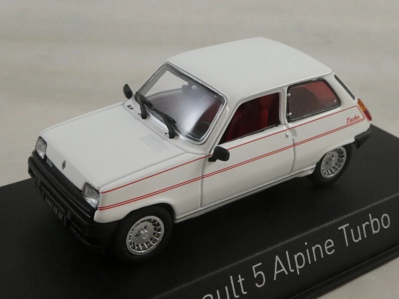 1 43 Renault 5 R5 Alpine Turbo bianco 1983 Norev diecast 510535