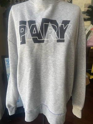 Ivy Park толстовка женщин средний серый пуловер ворота - Изображение 1 из 4