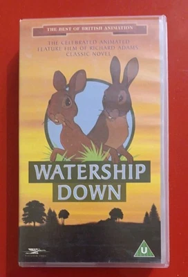 Watership Down VHS Video TESTED  - Image 1 of 3