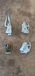Games Workshop Warhammer Fantasy Metal Madera Elfos X4 Lote de Trabajo Envío y Envío Gratis - Imagen 1 de 9