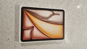 (Unopened) Apple iPad Air 11-inch 256GB Starlight M2 Chip 2024 Model Wi-Fi, UK - Picture 1 of 2