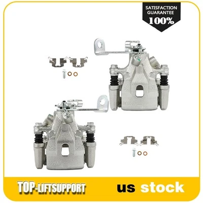 Rear Left Right Brake Calipers W/ Bracket For 2013-2015 Mazda Cx-5 2 Pcs New Foto 1 de 4