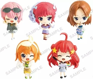 Trading figure set of 5 types "The Quintessential Quintuplets Movie Collectio... - Picture 1 of 1