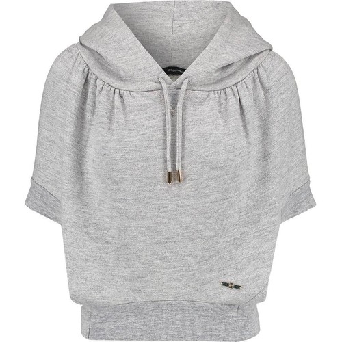 Felpa con cappuccio Dsquared2 grigia cotone S UK8 US4 giacca Dsquared
