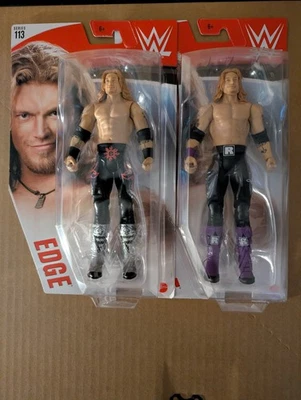 WWE Mattel Basic Series 113 Edge Regular And Chase Wrestling Raw Smackdown AEW Foto 1 de 4