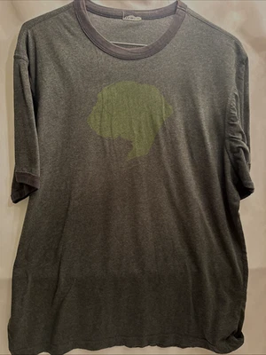 Camiseta Bulldog Perfil Bulldog Verde De Colección Para Hombre Talla XL EN MUY BUEN ESTADO CARIDAD Foto 1 de 4