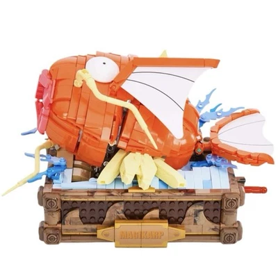 Mattel MEGA Creation Construx Pokemon Motion Magikarp Building Set SDCC 2023 NEW - Image 1 of 4