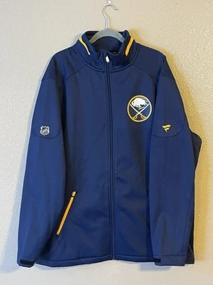 Men’s 3XL NWOT Buffalo Sabres Fanatics Authentic Pro Full Zip Jacket Navy - Image 1 of 4