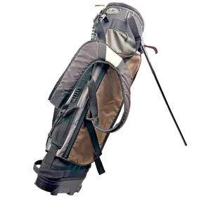 Knight Golf Bag 4-Way Divider 5-Zip Pockets Nice Shape! - Picture 1 of 8