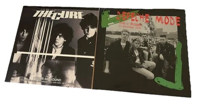 The Cure / Depeche Mode - Live Vinyl Records Lot New Foto 1 de 4