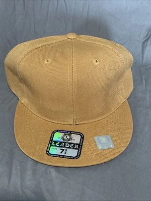 Лидер резинке шляпа бейсбольная кепка мужской размер 7 5/8 хаки цвет новый - Изображение 1 из 3