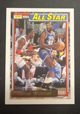 Baloncesto Topps Gold 1992-93 - #108 - James Worthy - Los Angeles Lakers Foto 1 de 2
