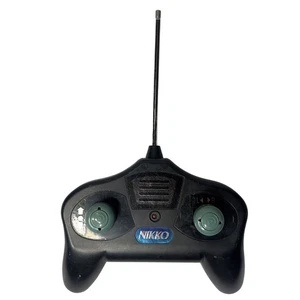 Nikko RC Remote Controller 49MHz Black Replacement Joystick Vintage Tested Parts - Picture 1 of 5