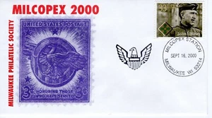 HONORING THOSE WHO SERVED, MILCOPEX,  MILWAUKEE, WI  2000 FDC9954 - Picture 1 of 1