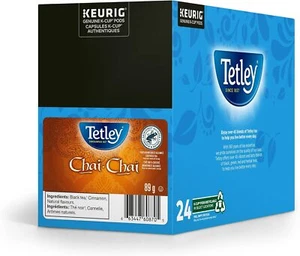 Tetley Chai Tea 24 to 144 Count Keurig K cups Pick Any Size FREE SHIPPING - Picture 1 of 2