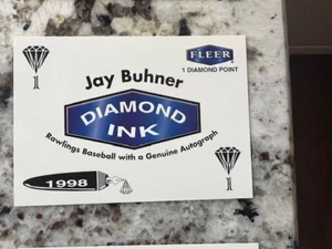 1998 FLEER ULTRA MLB DIAMANT TINTE KARTE JAY BUHNER 1 DIAMANT PT UNBENUTZT - Bild 1 von 1