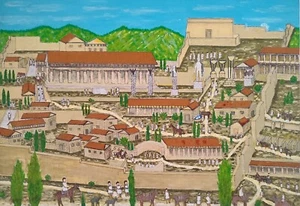 GEMÄLDE HANDGEMALT AUF LEINWAND SIGNIERT SALVATORE GACI 1949 - Bild 1 von 8