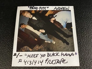 MADtv Polaroid Wardrobe Original Photo Andrew Bowen as Brad Pitt In Tuxedo Funny - Picture 1 of 4
