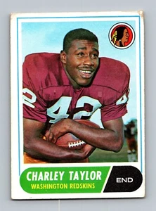 1968 Topps #192 Charley Taylor NIEDRIGE BEWERTUNG Fußballkarte - Bild 1 von 2