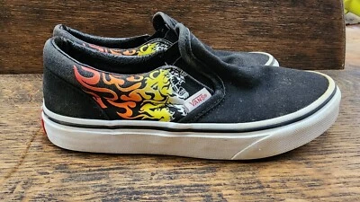  Chinelo Vans infantil tamanho 3, TIGER AND FLAMES!!!!! VEJA FOTOS! - Imagem 1 de 4