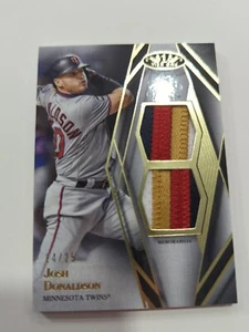 Josh Donaldson Topps Tier One Sick Dual Patch Quad Colors Twins /25 - Picture 1 of 8
